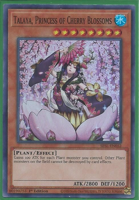 SESL-EN052 Talaya, Princess of Cherry Blossoms – Super Rare