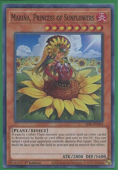 SESL-EN053 Marina, Princess of Sunflowers – Super Rare