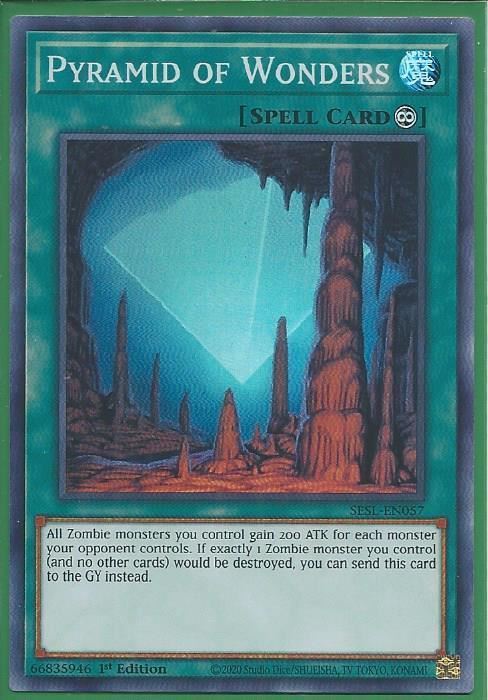 SESL-EN057 Pyramid of Wonders – Super Rare