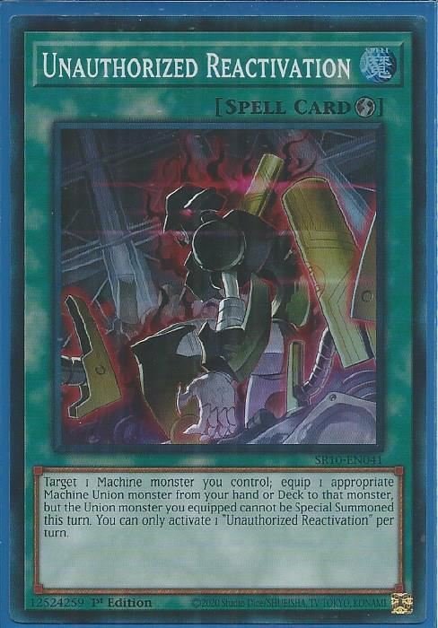 SR10-EN041 Unauthorized Reactivation – Super Rare