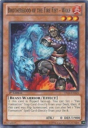 kduy LTGY-EN026 - Brotherhood of the Fire Fist - Wolf - Common