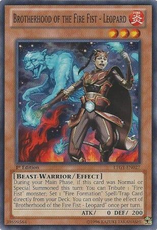 kduy LTGY-EN027 - Brotherhood of the Fire Fist - Leopard - Common