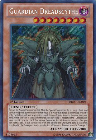 kduy DRLG-EN010 - Guardian Dreadscythe - Secret Rare