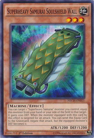 kduy NECH-EN011 Superheavy Samurai Soulshield Wall - Common