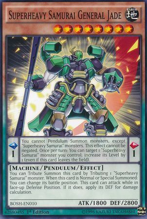 kduy BOSH-EN010 Superheavy Samurai General Jade - Common