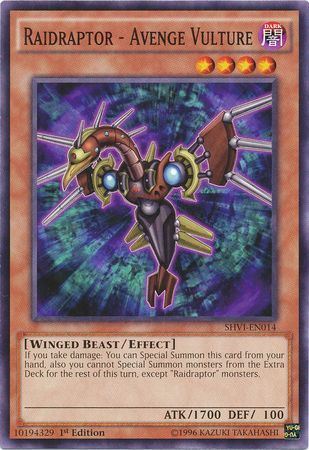 kduy SHVI-EN014 Raidraptor - Avenge Vulture - Common