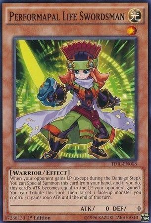 kduy TDIL-EN008 Performapal Life Swordsman - Common