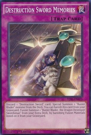 kduy TDIL-EN075 Destruction Sword Memories - Common