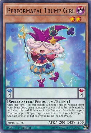 kduy MP16-EN178 Performapal Trump Girl - Common