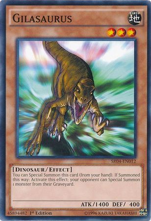 kduy SR04-EN012 Gilasaurus - Common