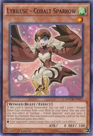 kduy MACR-EN012 Lyrilusc - Cobalt Sparrow - Common