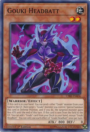 kduy CIBR-EN006 Gouki Headbatt - Common