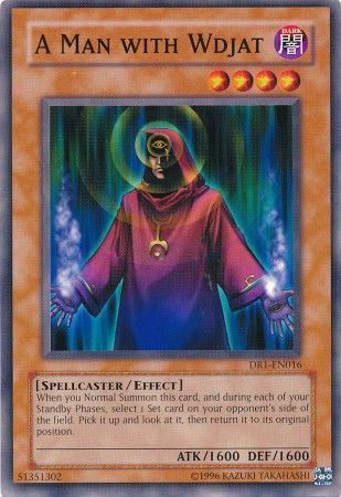 kduy DR1-EN016 A Man with Wdjat - Common