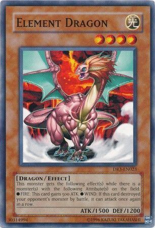 kduy DR3-EN023 Element Dragon - Common