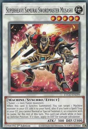 ETCO-EN099 Superheavy Samurai Swordmaster Musashi - Common