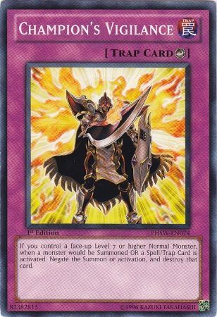 kduy PHSW-EN074 Champion's Vigilance - Common