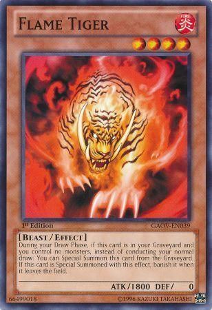 kduy GAOV-EN039 Flame Tiger - Common