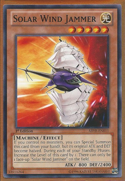 kduy ABYR-EN011 - Solar Wind Jammer - Common