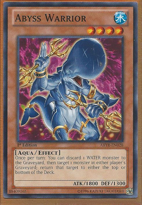 kduy ABYR-EN028 Abyss Warrior – Common