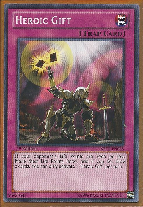 kduy ABYR-EN068 Heroic Gift – Common