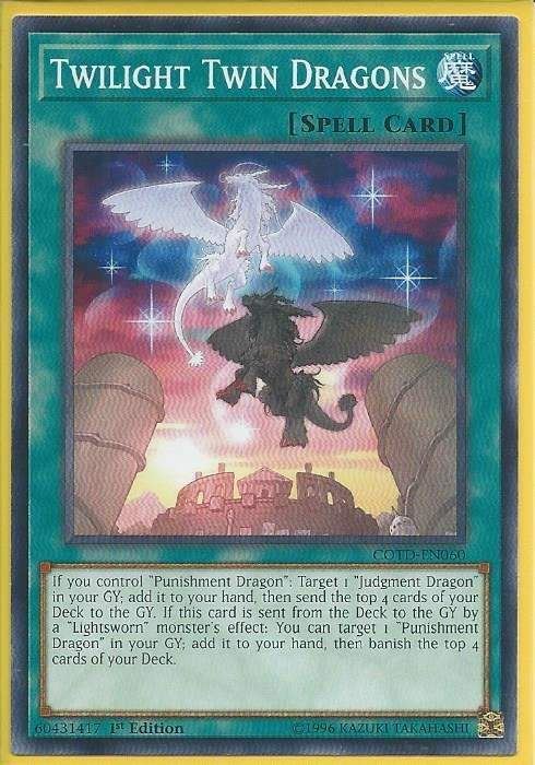 kduy COTD-EN060 Twilight Twin Dragons - Common