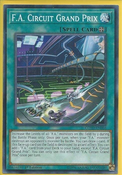 kduy COTD-EN088 F.A. Circuit Grand Prix - Common