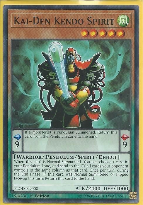 kduy FLOD-EN000 Kai-Den Kendo Spirit – Common