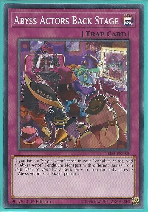 kduy LED3-EN055 Abyss Actors Back Stage – Common