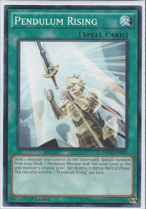 kduy MP16-EN029 Pendulum Rising – Common