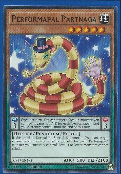 kduy MP15-EN192 Performapal Partnaga - Common