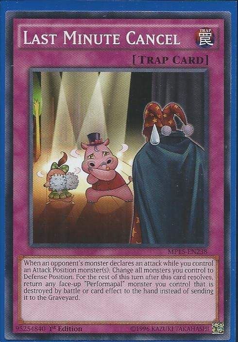 kduy MP15-EN238 Last Minute Cancel - Common