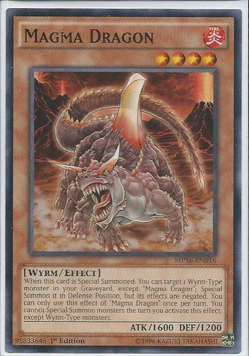 kduy MP16-EN016 Magma Dragon - Common