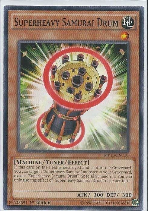 kduy MP16-EN110 Superheavy Samurai Drum - Common