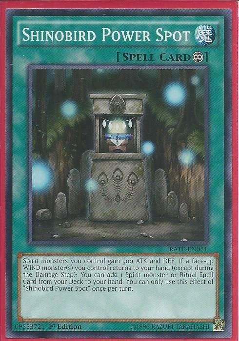 kduy RATE-EN061 Shinobird Power Spot - Common