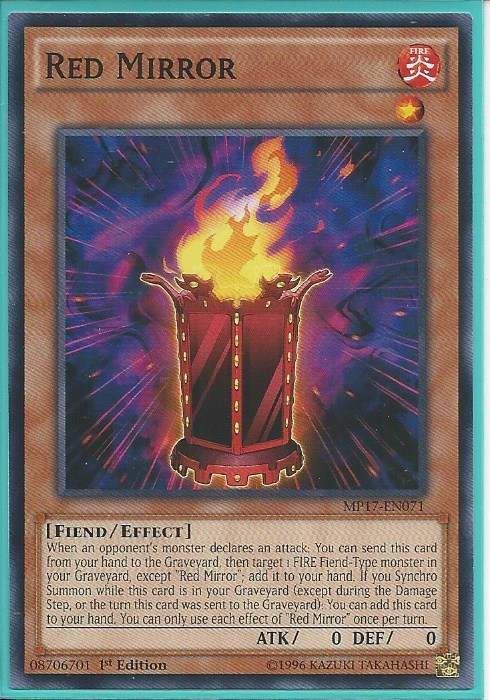 kduy MP17-EN071 Red Mirror - Common