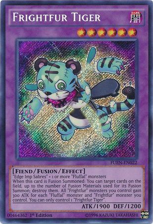 kduy FUEN-EN022 - Frightfur Tiger - Secret Rare