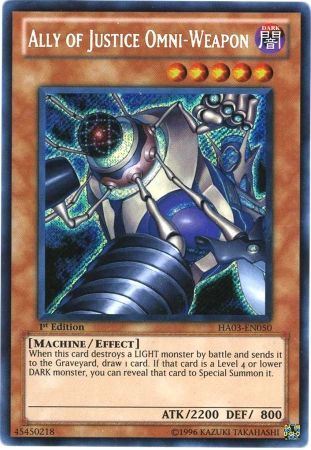 kduy HA03-EN050 - Ally of Justice Omni-Weapon - Secret Rare