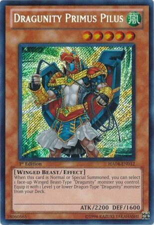 kduy HA04-EN012 - Dragunity Primus Pilus - Secret Rare