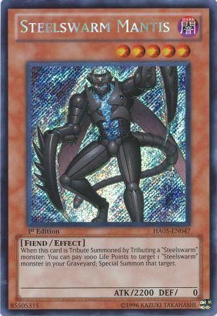 kduy HA05-EN047 - Steelswarm Mantis - Secret Rare