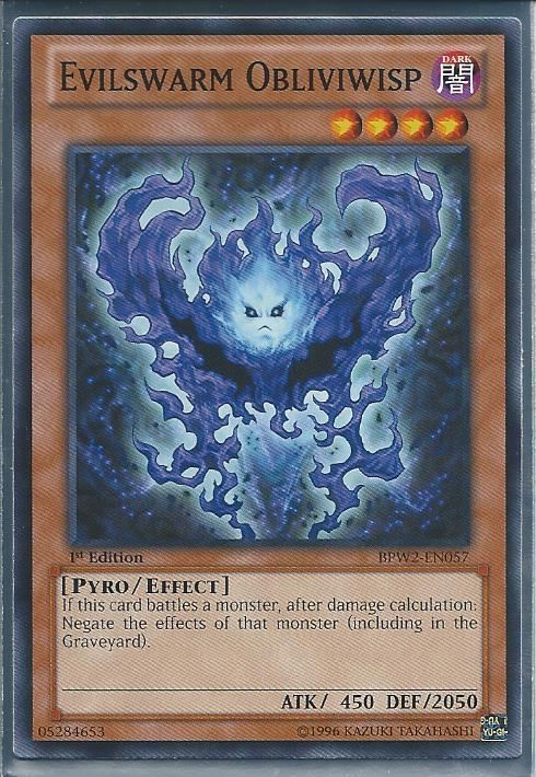 kduy BPW2-EN057 Evilswarm Obliviwisp - Common