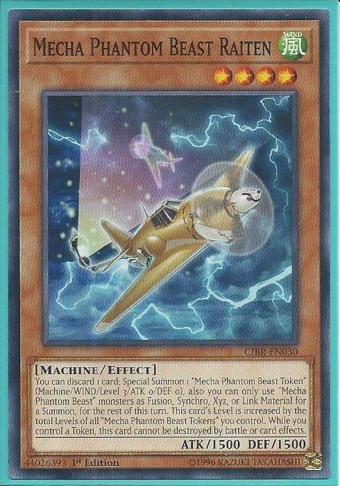 kduy CIBR-EN030 Mecha Phantom Beast Raiten – Common