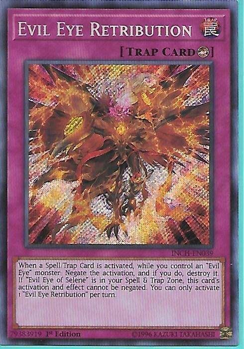 kduy INCH-EN039 Evil Eye Retribution – Secret Rare