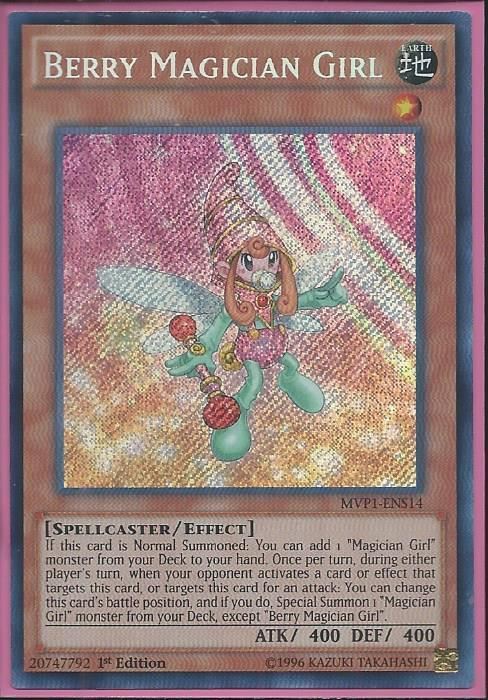 2tvni MVP1-ENS14 Berry Magician Girl – Secret Rare