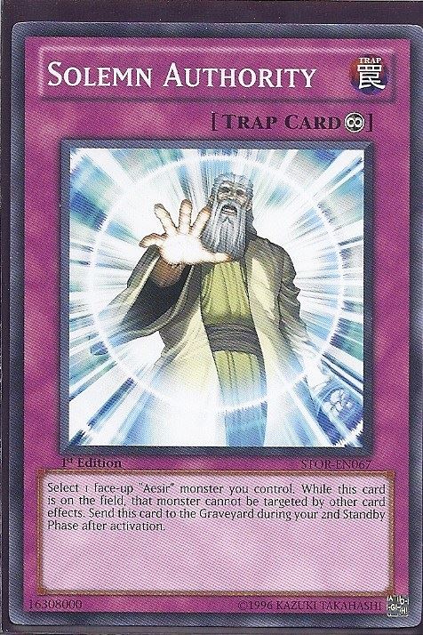 kduy STOR-EN067 Solemn Authority – Common