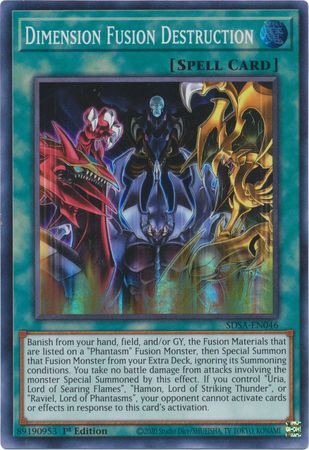 SDSA-EN046 Dimension Fusion Destruction - Super Rare