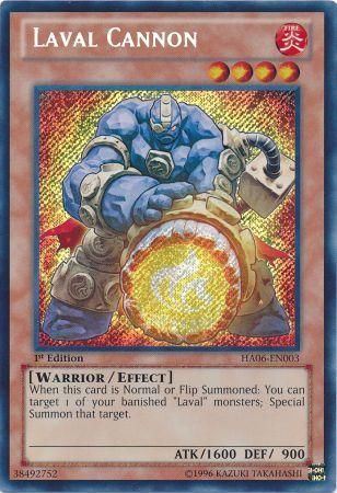 kduy HA06-EN003 Laval Cannon - Secret Rare
