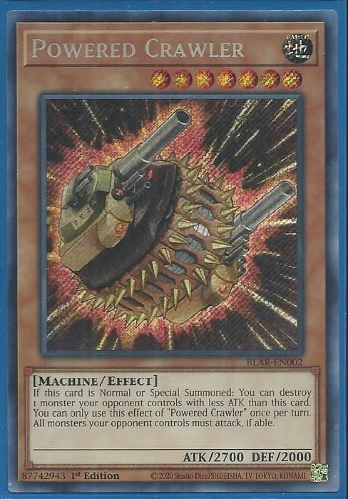 BLAR-EN002 Powered Crawler – Secret Rare