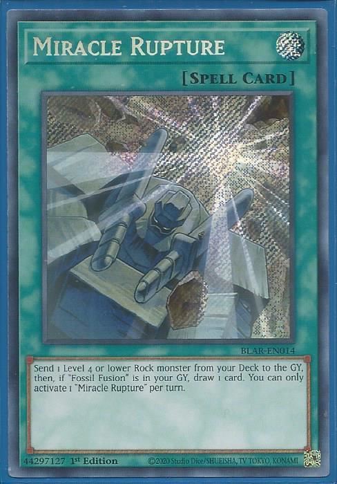 BLAR-EN014 Miracle Rupture – Secret Rare