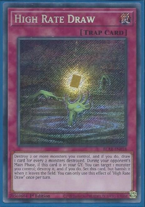 BLAR-EN018 High Rate Draw – Secret Rare