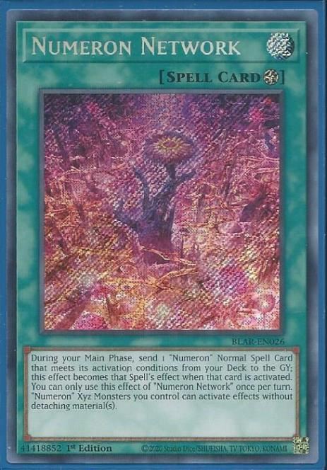 BLAR-EN026 Numeron Network – Secret Rare